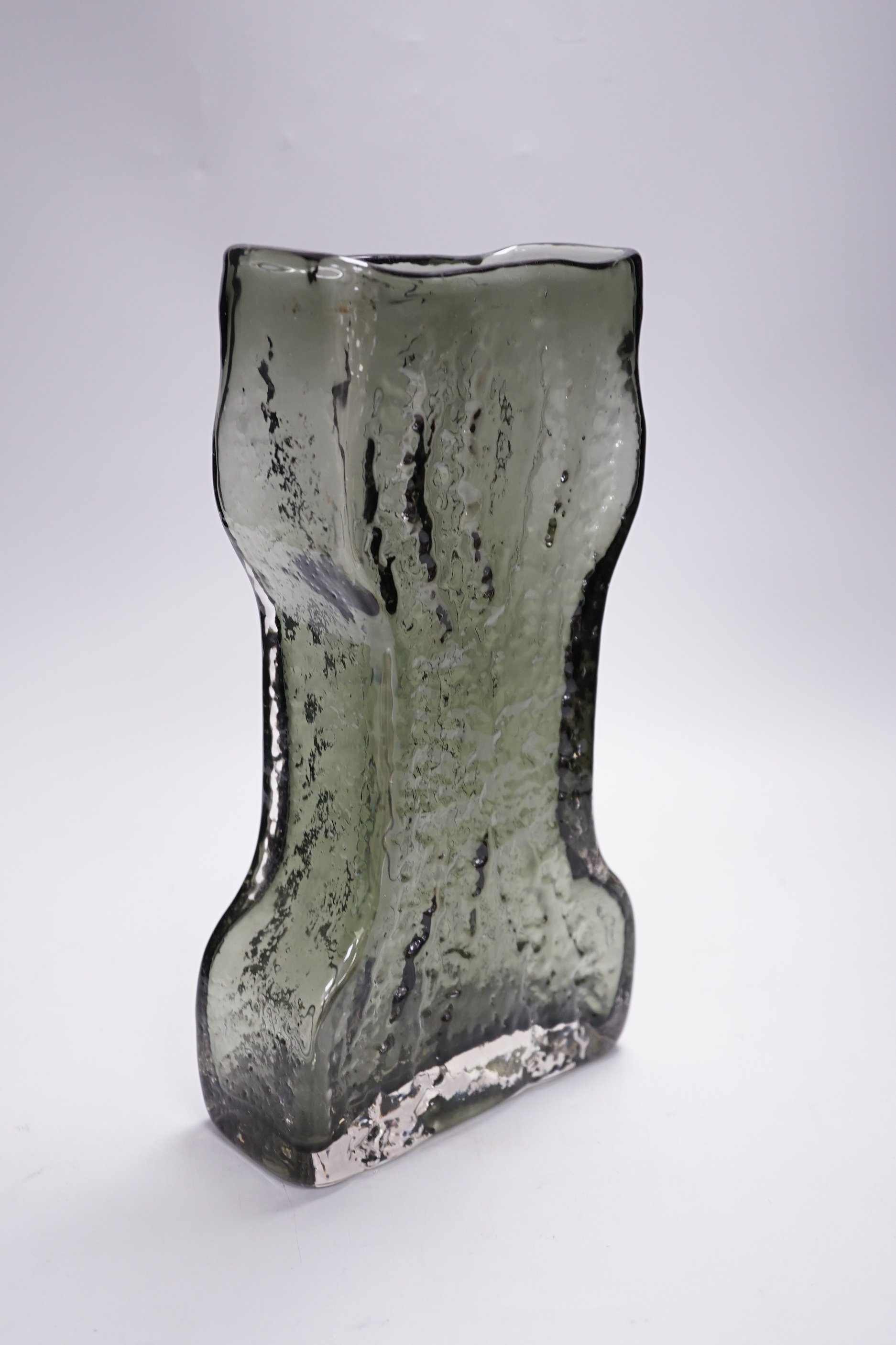 Geoffrey Baxter for Whitefriars Willow Waisted vase, 31cm high